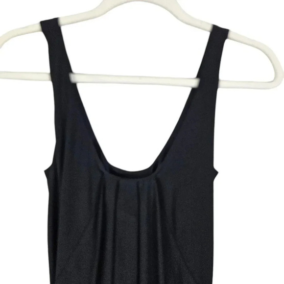 K Studio Little Black Sleeveless Dress Flounce Skirt Layered Look LBD Size Small - Picture 3 of 8